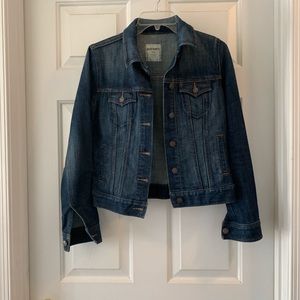 Dark wash jean jacket
